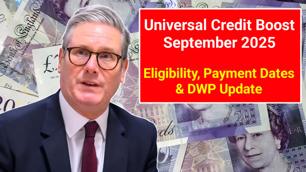 Universal Credit Boost September 2025