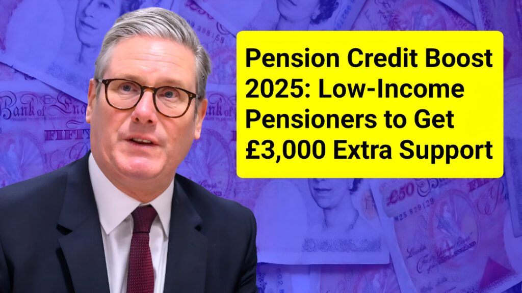 Pension Credit Boost 2025