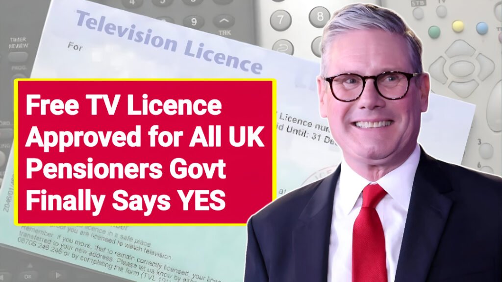 Free TV Licence for Pensioners