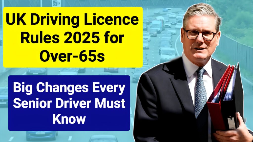 UK Driving Licence Rules 2025 for Over-65s