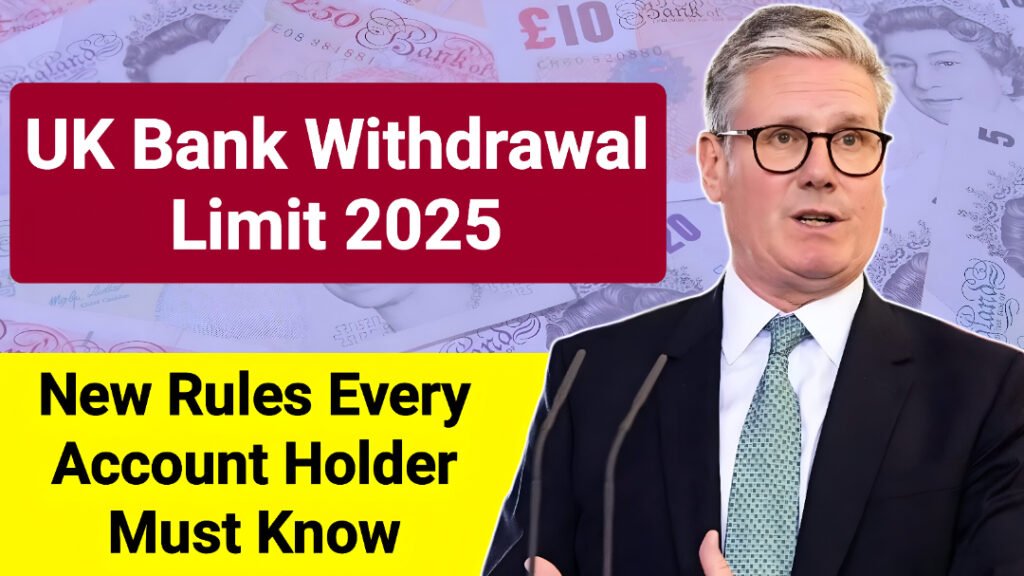 UK Bank Withdrawal Limit 2025