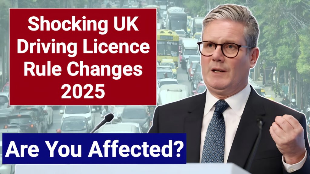 UK Driving Licence Rule Changes 2025